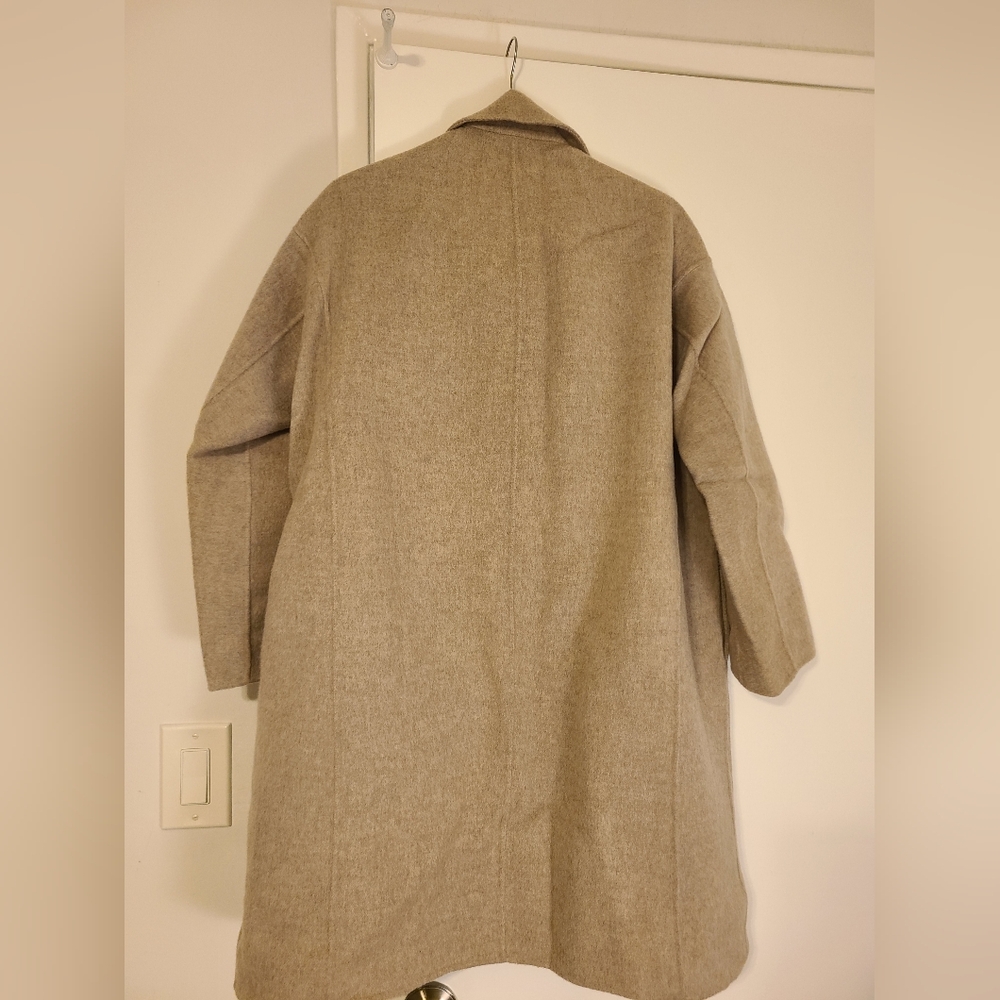 Gray Wool Coat - image 2